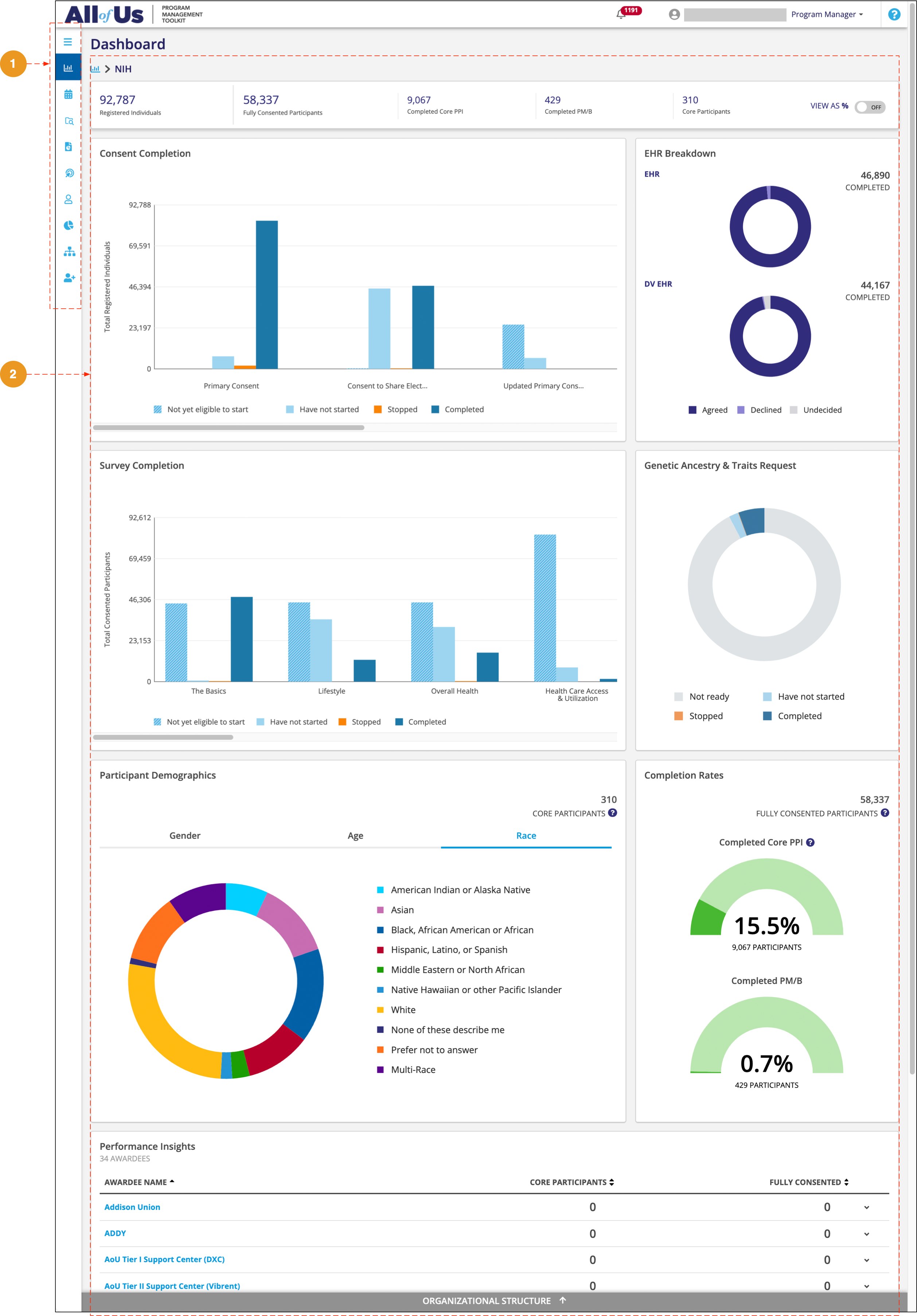 The Initial PMT Interface – Vibrent Health